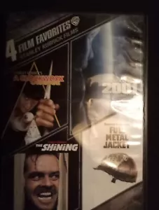 Stanley Kubrick Collection (DVD 2012 4-Disc) Shining Full Metal Clockwork 2001 - Picture 1 of 2