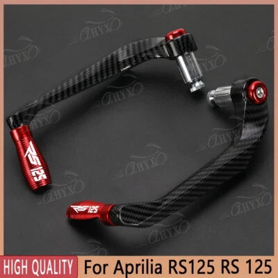 For Aprilia RS125 RS 125 Handlebar Bar End Brake Clutch Levers Guard Protector - Image 1 of 4