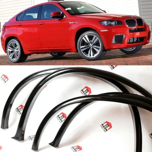 JUEGO DE 4 ARCOS DE RUEDA ANCHOS EXTENDIDOS PARA GUARDABARROS BMW X6 E71 - Imagen 1 de 12