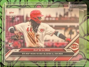 ELLY DE LA CRUZ 💎 Rookie Card 💎 2024 MLB Topps NOW 402 RC 🔥 Online Exclusive! - Picture 1 of 2