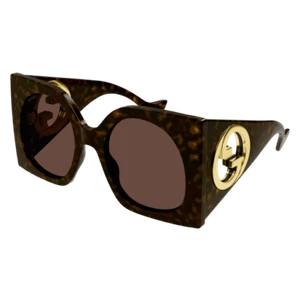 Gucci GG1254S-002 HAVANA ORIGINAL SUNGLASSES - Picture 1 of 4