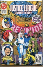 Justice League Quarterly 1990 series # 7 near mint comic book
