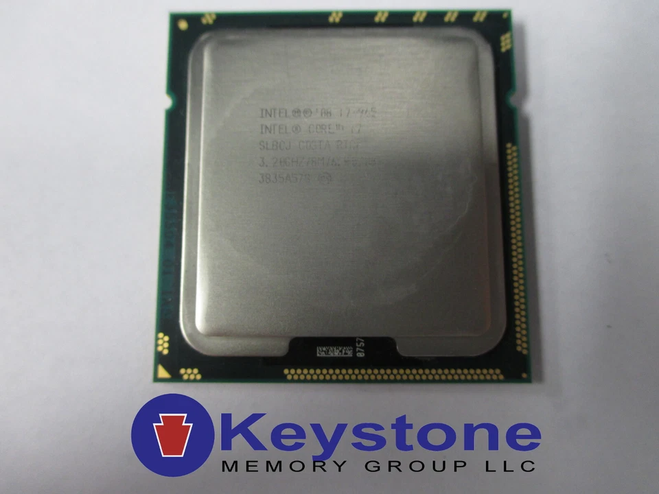 CPU Intel Core i7-965 Extreme 3,2 GHz 8 MB cuatro núcleos LGA1366 SLBCJ *KM Foto 1 de 2
