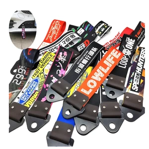JDM Racing Sports Style Tow Strap | Universal Race Towing Bars | Nylon | - Picture 1 of 25