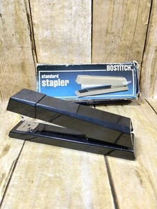 Cucitrice Bostitch B660 nera ACCO cucitrice vintage con scatola - Foto 1 di 7