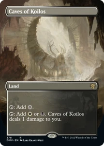 Caves of Koilos - Borderless Magic mtg Light Play, English Dominaria United x1 - Picture 1 of 1