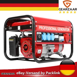 6500W Benzin Notstromaggregat 7,5PS 4-Takt OHV Generator Stromerzeuger CE - Bild 1 von 16