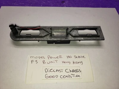 F3 B UNIT DIECAST METAL CHASSIS LOCOMOTIVE HO SCALE MODEL POWER HO SCALE  - Image 1 of 4