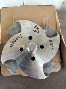 NOS Flowserve Durco Pump Impeller, Mark III, GP II, 3x1.5-10, 316 SS, AK103RV - Picture 1 of 4