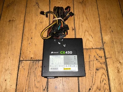 Corsair 75-001666 CX430 430W 20+4 Pin ATX Desktop Power Supply - Image 1 of 4