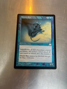 Manta Ray Weatherlight Vintage Magic Cards, COMBINED SHIPPING - Picture 1 of 2