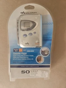 SONY WALKMAN CASSETTE PLAYER FM/AM/WEATHER BAND MODEL WM-FX290 -NO HEADPHONES - Picture 1 of 4