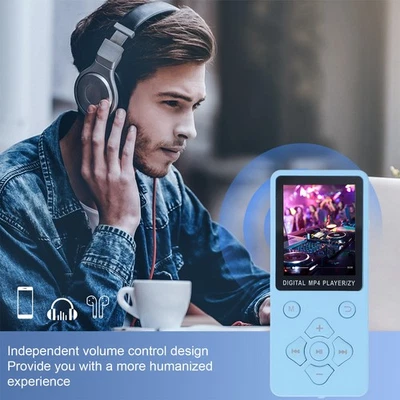 MP4 Player Multifunctional 1.8in Color Screen BT 5.0 MP3 Music Player HiFi M NEW - Photo 1/4