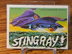 1980 Weird Wheels Trading Cards Stingray! #11/55 - Picture 1 of 2