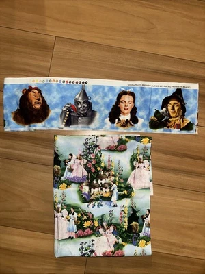 "Mago de Oz tela acolchado tesoros Glenda, bruja malvada con borde 42x27""" Foto 1 de 4