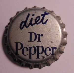 Vintage Diet Dr Pepper..Kork..unbenutzt..SODA FLASCHENVERSCHLUSS - Bild 1 von 1