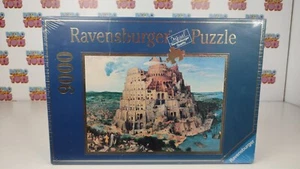9000 PEZZI PUZZLE JIGSAW 192X138CM RAVENSBURGER 1996 TOWER BABEL 1563 BRUEGEL - Picture 1 of 9