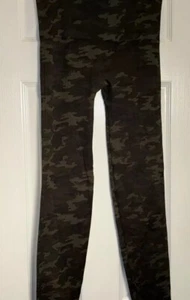 SPANX Mujer L Camuflado Leggings Compresión Uso Activo Cintura Ancha Adelgazante - Imagen 1 de 9