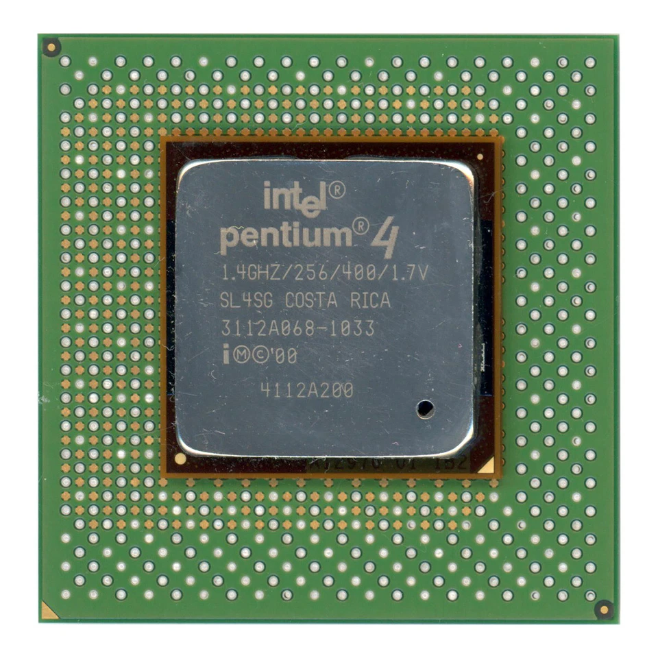 Processor CPU Intel Pentium 4 1.4GHz SL4SG Socket 423 - Image 1 of 1