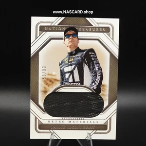 2023 National Treasures Retro Materials Jamie McMurray Tire /99 (MEM) - Picture 1 of 2