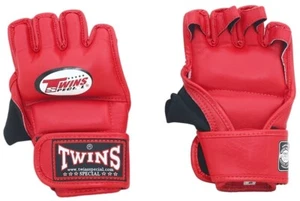Guantes Especiales Gemelos Boxeo MMA Grappling GGL-3 Rojo Entrenamiento Muay Thai Talla M,L,XL - Imagen 1 de 10