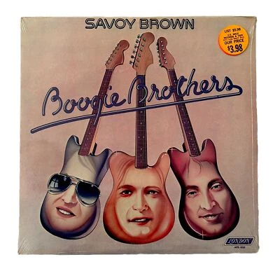 Still Sealed SAVOY BROWN Boogie Brothers Vinyl Record LP Psych Folk Rock Blues - Image 1 of 4