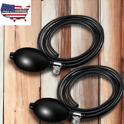 2 Set Blood Pressure Bulb Pump Replacement Rubber Inflation Bulb Adjustable Bloo - Image 1 of 2