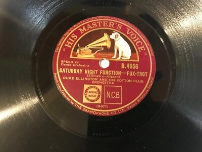 Duke Ellington - SATURDAY NIGHT FUNCTION / HIGH LIFE on HIS MASTERS VOICE B.4956 - Image 1 of 4