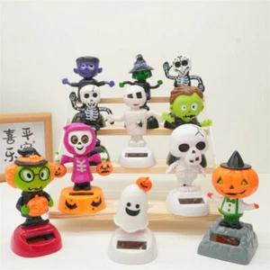 Vehicle Doll Ornaments Solar Power Festival Decoration Halloween Animal Party - Picture 1 of 38