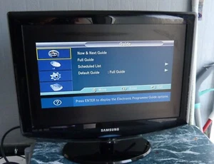 Samsung LE19R86BD 19” HD Ready LCD TV NO Remote WORKING - Picture 1 of 7