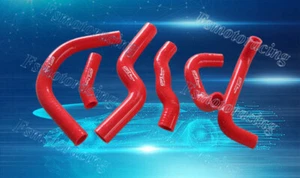 Silicone radiator hose For HONDA RVF400 NC35 or NC30 VFR400 RED - Imagen 1 de 5