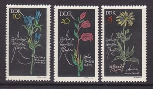 Deutschland DDR 879-81 MNH 1966 geschützte Blumen kompletter Satz sehr schön - Bild 1 von 1