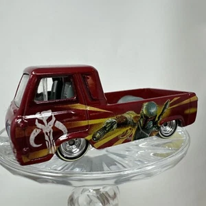 Hot Wheels Star Wars Bounty Hunter Series 60s Ford Econoline Pickup Real Riders - Picture 1 of 6