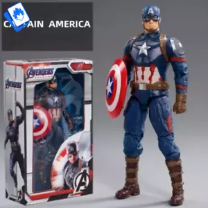 Action Figure Marvel Avengers Captain America17cm STATUA DA COLLEZIONE Supereroi - Bild 1 von 5
