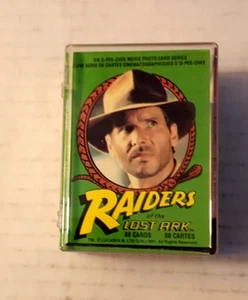 1981 Raiders of the Lost Ark 88 Trading Cards 1 wrapper - Picture 1 of 2