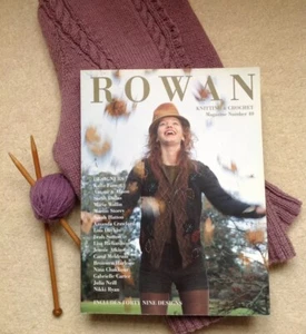 Rowan Knitting & Crochet Magazine Book 40 Out Of Print - Picture 1 of 4