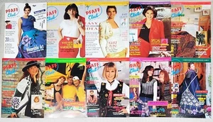 10 revistas PFAFF CLUB números de estreno 1-10 máquinas de coser patrones de los años 90 en muy buena condición - Imagen 1 de 1
