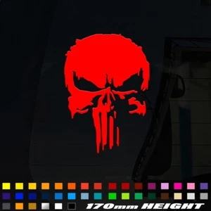 Punisher Sticker Vinyl Decal Sticker Car Van Caravan Bike Window Bumper JDM Wall - Picture 1 of 2