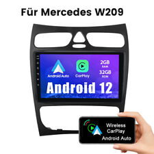9" Autoradio GPS Navi CarPlay Für Mercedes Benz Viano Vito W639 W209 E-W210 W168