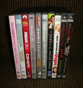 Lot of 22 Rom-Com & more Girls Movies on DVD - Mean Girls/Clueless/etc - Picture 1 of 3