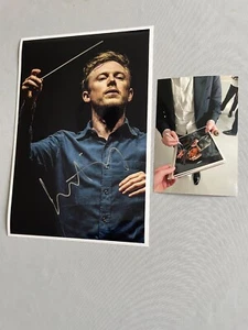 DANIEL HARDING British conductor in-person signed photo 8 x 12 autograph + photo - Picture 1 of 1