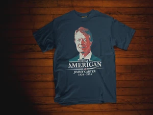 Jimmy Carter T Shirt, Great American Tribute 1924 -2024 (S - 5XL) Tee - Picture 1 of 11