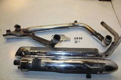 1998 Honda Shadow VT 1100 Exhaust Headers Pipes Muffler Silencer 52005-0082 Foto 1 de 4