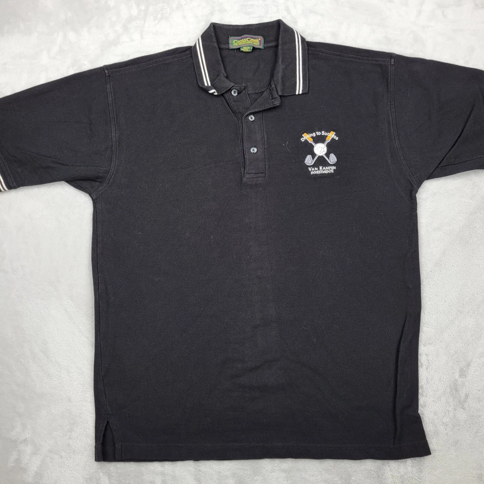 Camisa Polo De Colección Hombres Grandes Empleados Trabajo Empresa Uniforme Empresa de Inversión Adulto Foto 1 de 4