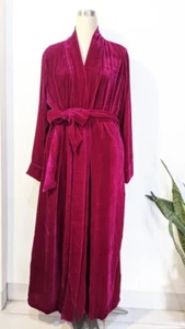 Velvet Kimono Robes Night Kimonos robes Bridal Kimono bridal Night Gown Robes US - Picture 1 of 3