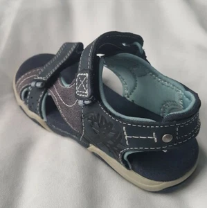 Timberland Boys Sandals, Blue, Size 11 New in box, RRP £40 - Picture 1 of 8