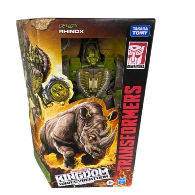 Transformers Generations Kingdom WFC RHINOX Voyager 6in Figure IN HAND!! - Image 1 of 4