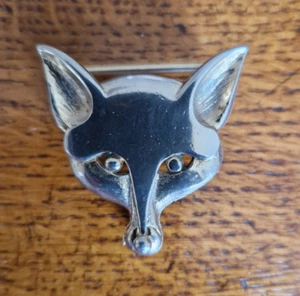 Mimi Di N Fox Buckle Slider Gold Tone Half of an interlocking pair Hook End 1978 - Picture 1 of 6