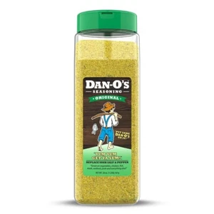 Dan-O's Seasoning Original Low Sodium 0 Calories 20 OZ Spice Chicken Fish Pork - Picture 1 of 12
