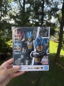 SH Figuarts SSGSS Vegeta Blue Dragon Ball Z Super DBZ Bandai - Bild 1 von 7